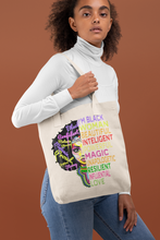 Load image into Gallery viewer, I'm Black Woman Statement Tote Bag