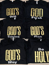 Load image into Gallery viewer, OIG x Haute Baubles: God&#39;s Timing T-Shirt
